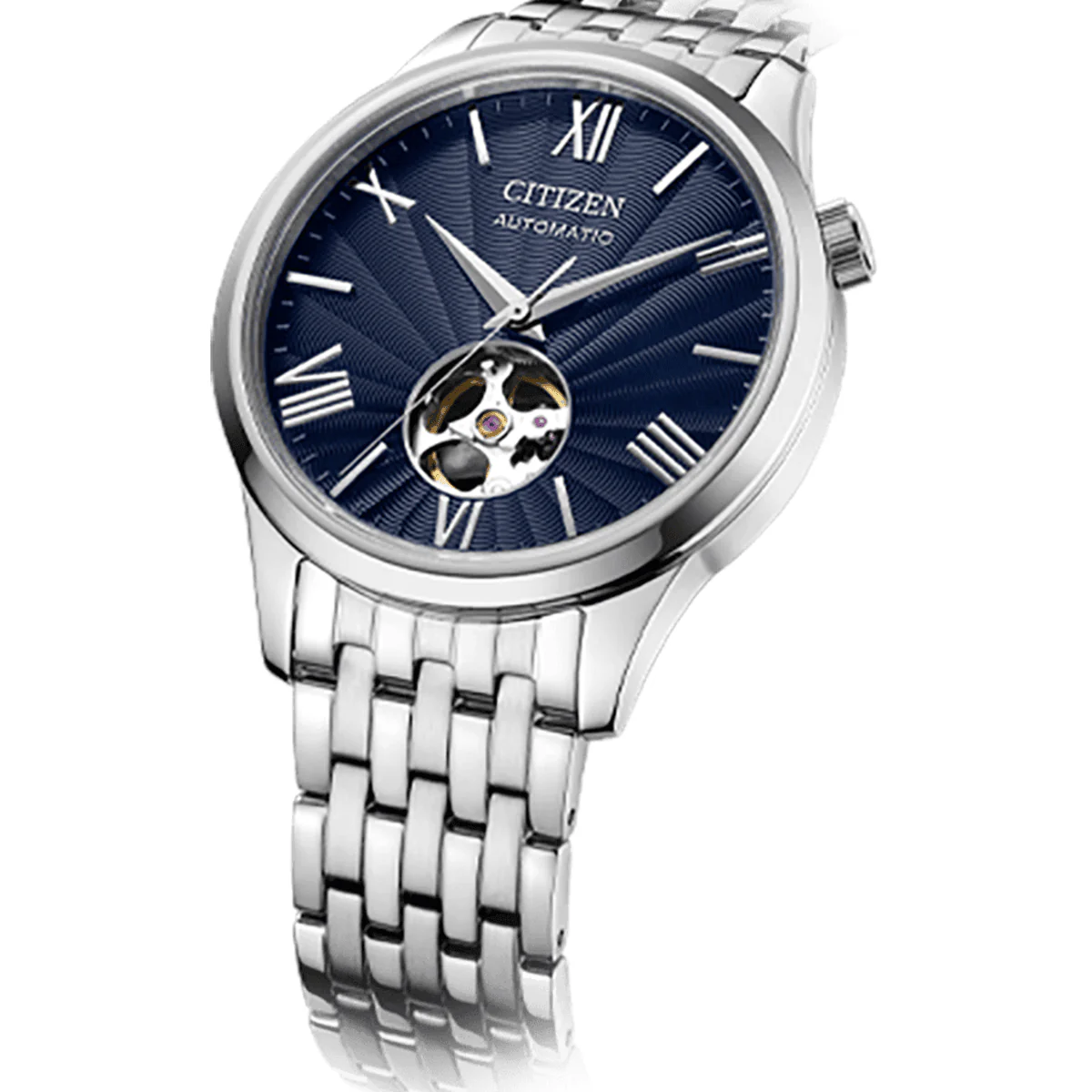 Citizen Mechanical Open Heart Automatic Men's Watch NH9130-84L - Image 2