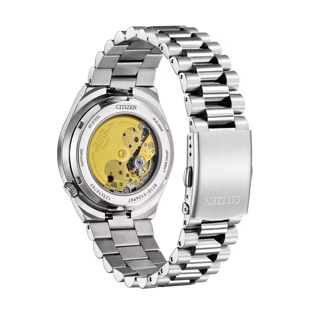 Citizen Tsuyosa Mechanical Red Dial Automatic Men Watch - NJ0150-56W - Image 3