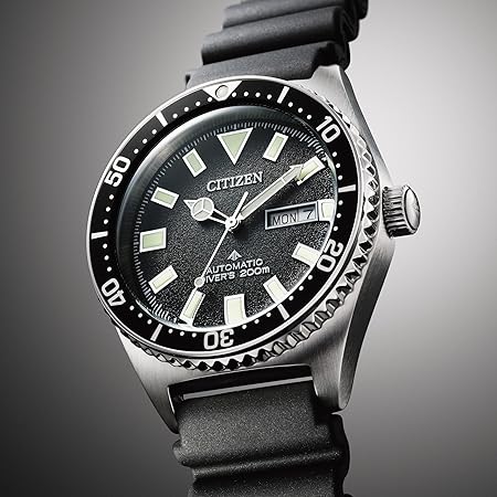 Citizen Promaster Black Dial Automatic Men’s Watch - NY0120-01E - Image 4