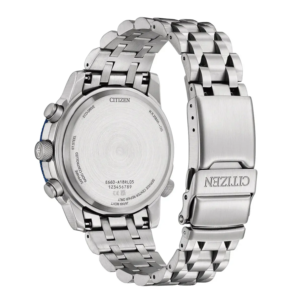 Citizen Promaster Eco-Drive Black Dial Chronograph Men's Watch CB5866-55E - Image 3