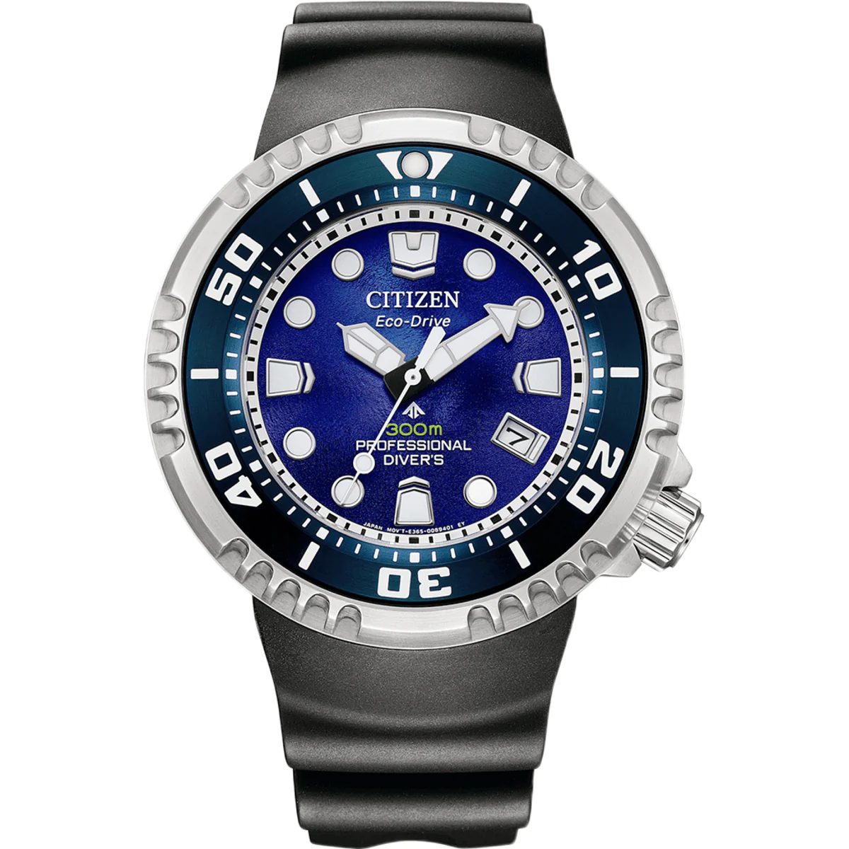 Citizen Promaster Eco-Drive Blue Dial Rubber Strap Men's Watch BN1025-08L