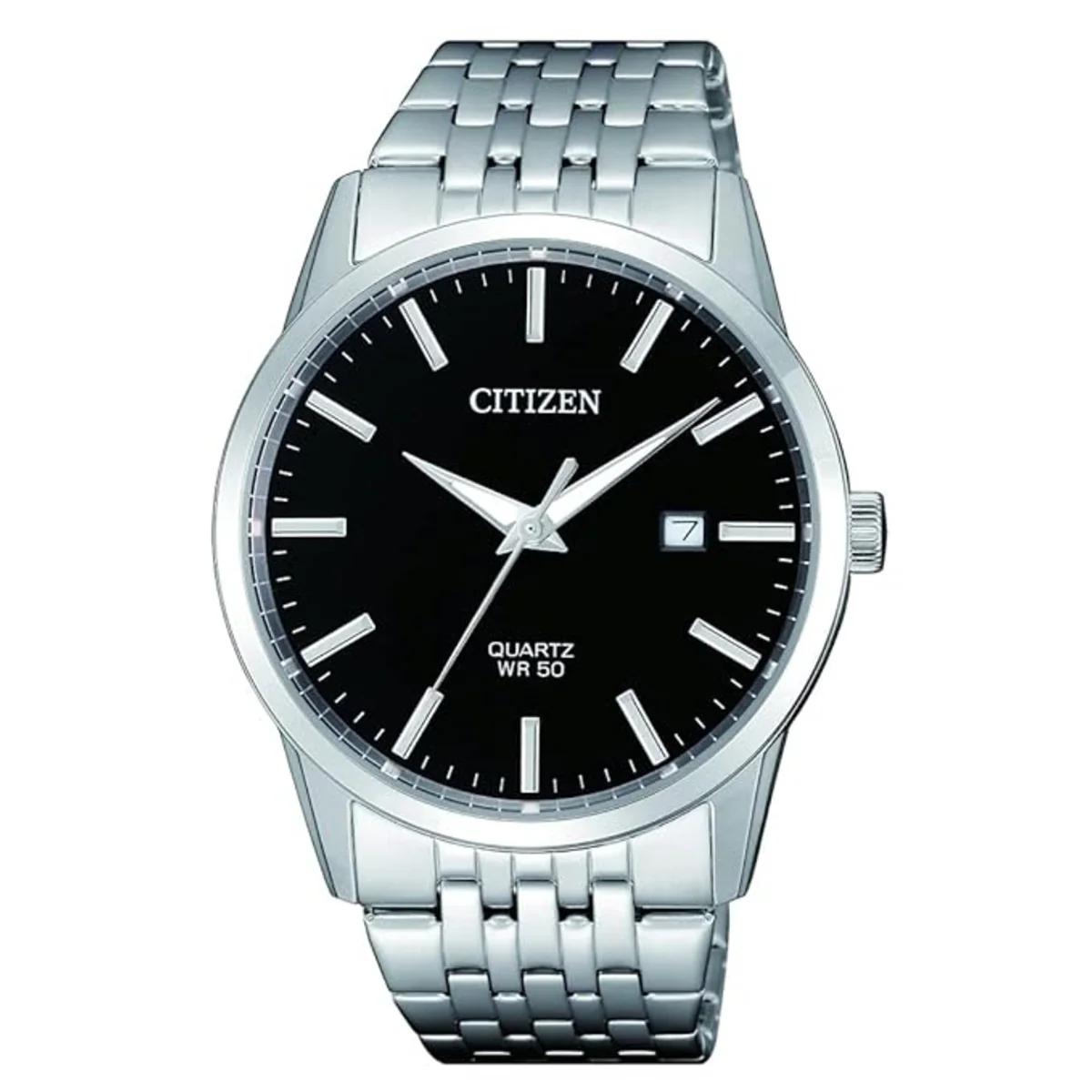 Citizen Quartz Black Dial Analog Watch For Men BI5000-87E