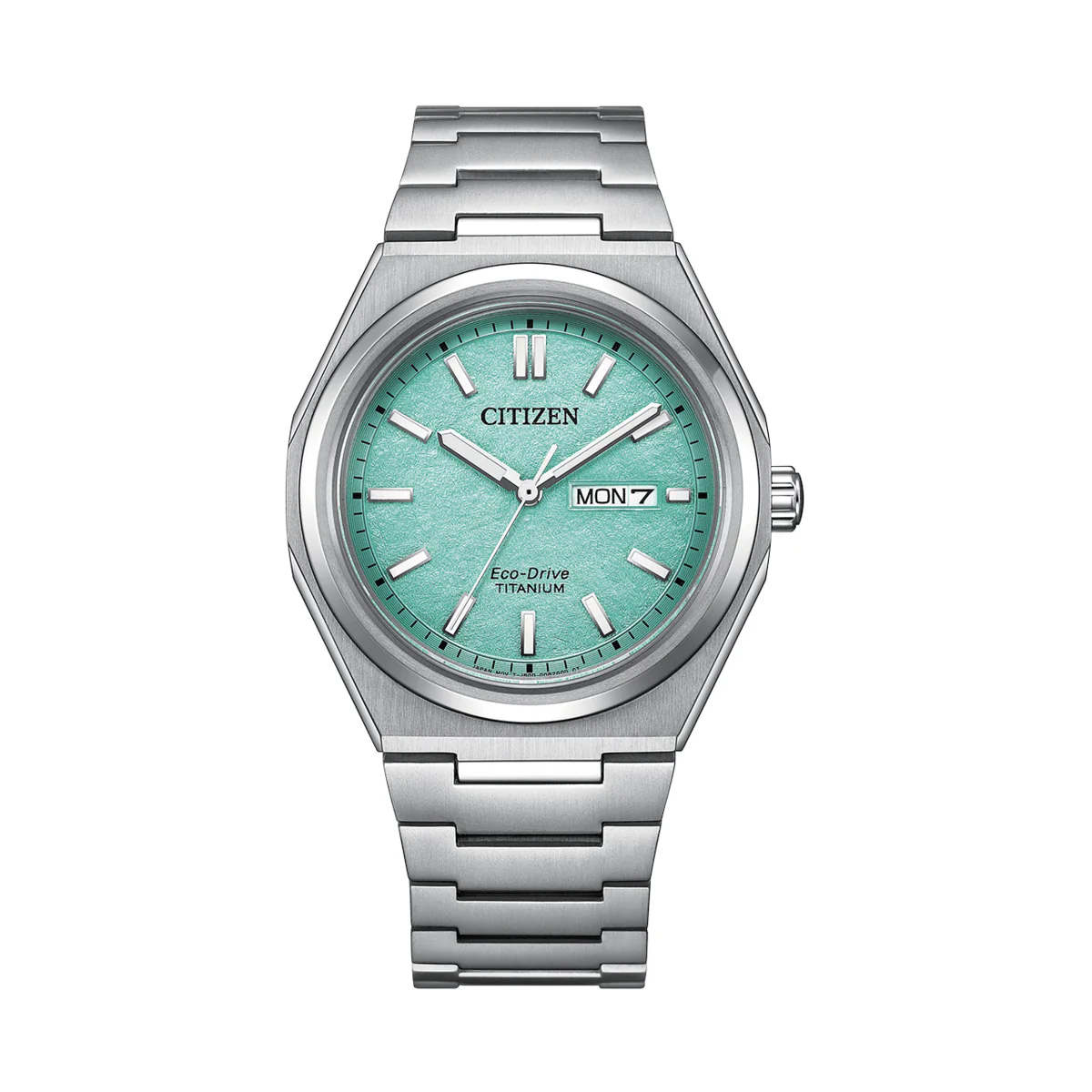 Citizen SkyBlue Dial Zenshin Three-hand Men's Watch - AW0130-85M