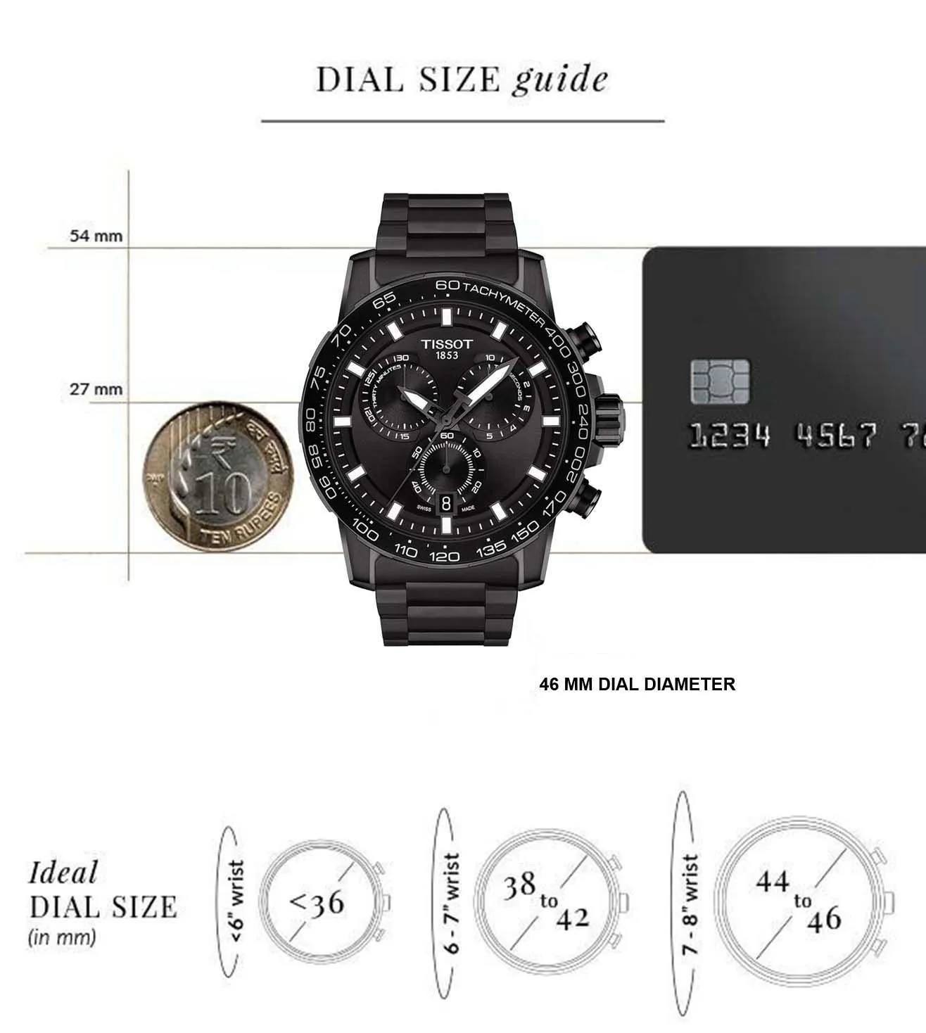 T1256173305100 | TISSOT SUPERSPORT CHRONO Chronograph Watch for Men - Image 6