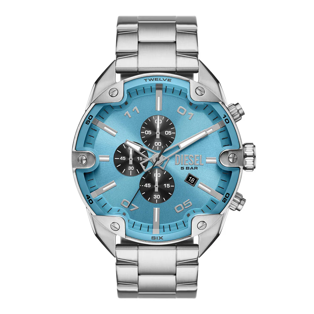 Diesel Chronograph Blue Dial Analog Men's Watch DZ4655