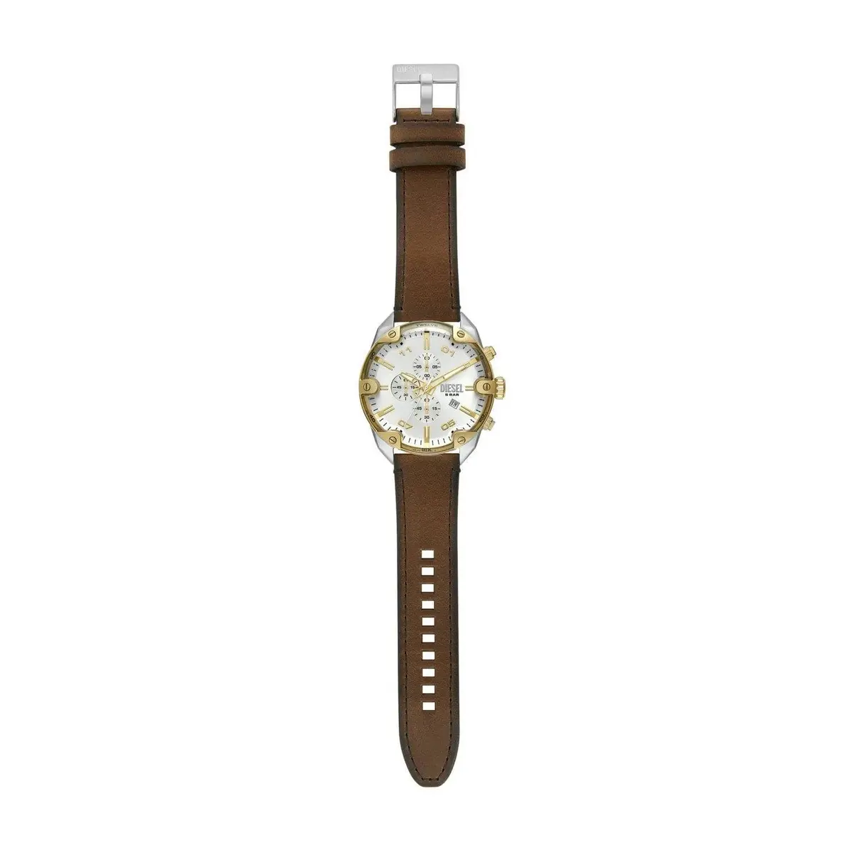 Diesel Chronograph Silver Dial Analog Men's Watch DZ4665 - Image 3