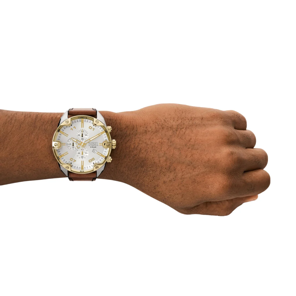 Diesel Chronograph Silver Dial Analog Men's Watch DZ4665 - Image 7