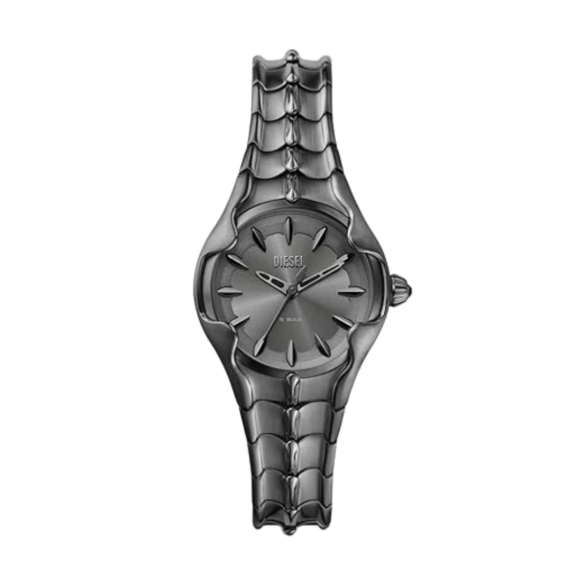 Diesel Vert Quartz three-hand Grey Dial Analog Watch For Women DZ5603