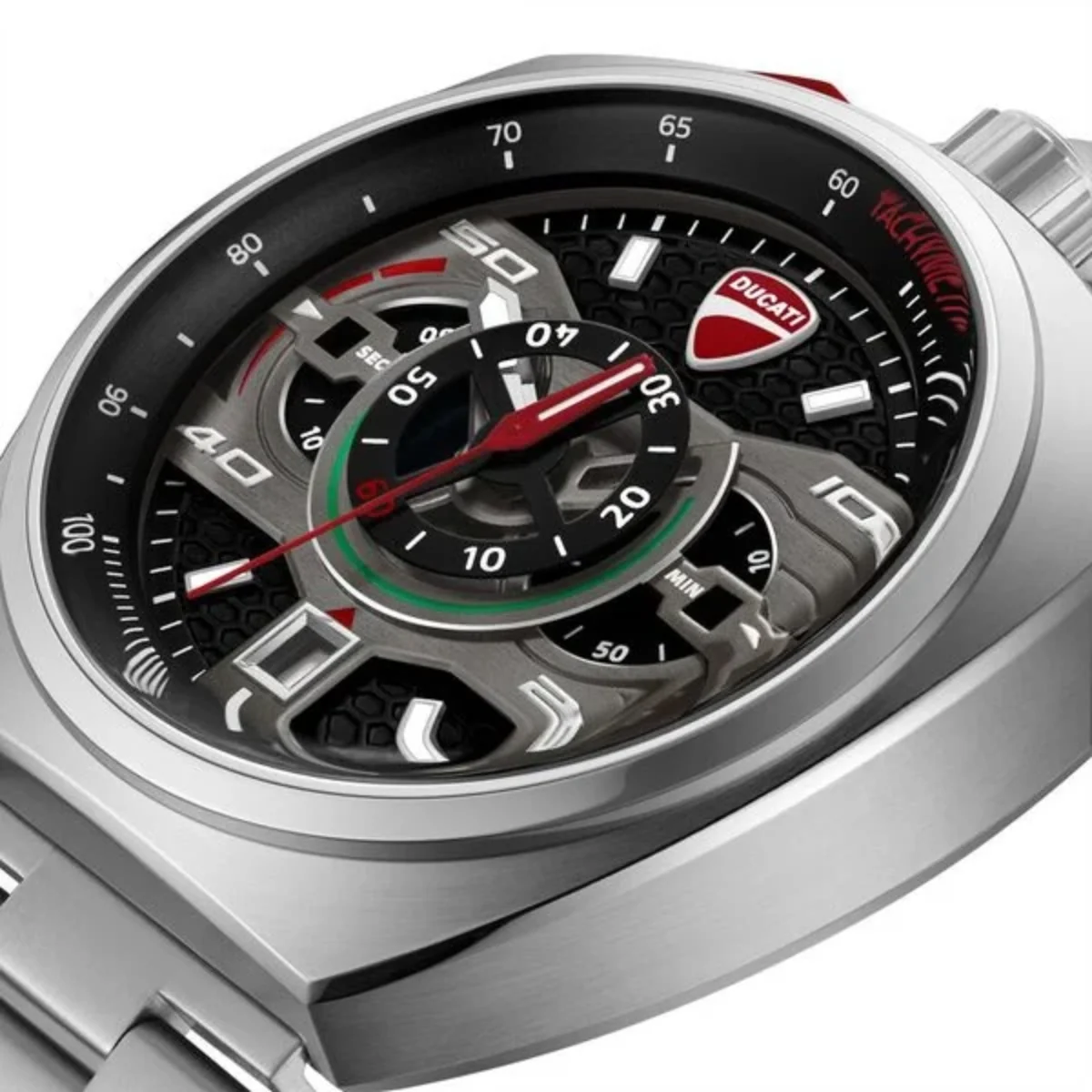 Ducati Quartz Analog Black Dial Chronograph Men's Watch DTWGI0004001W - Image 4