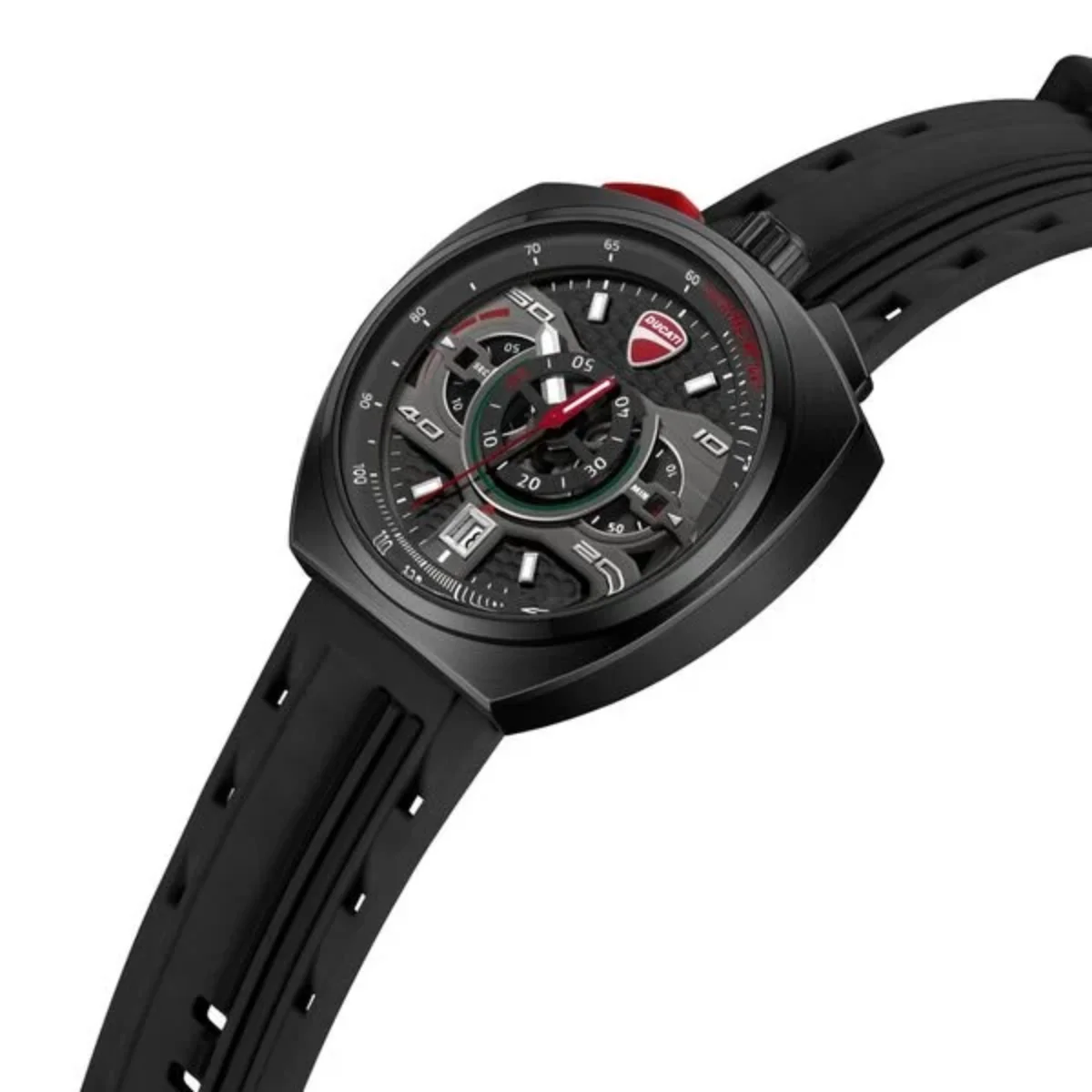 Ducati Quartz Analog Black Dial Chronograph Men's Watch DTWGO0004104W - Image 2