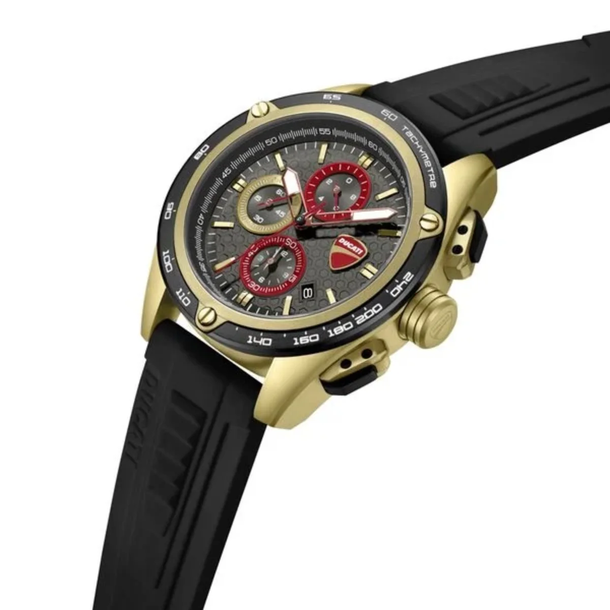 Ducati Quartz Analog Grey Dial Chronograph Men's Watch DTWGC0004303W - Image 2