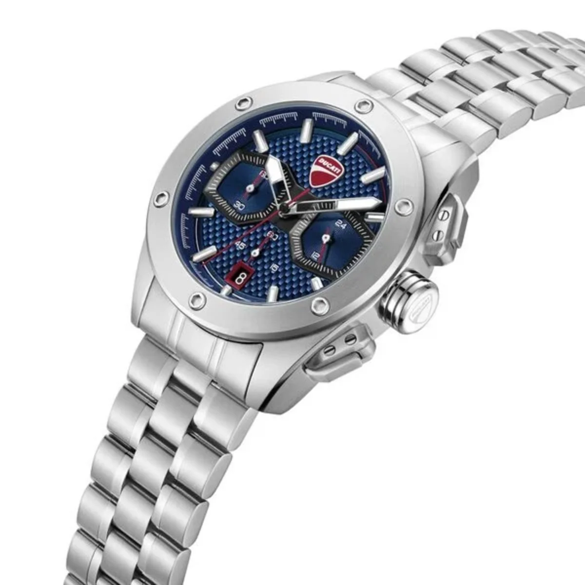 Ducati Quartz Blue Dial Analog Chronograph Men's Watch DTWGI0002203W - Image 2
