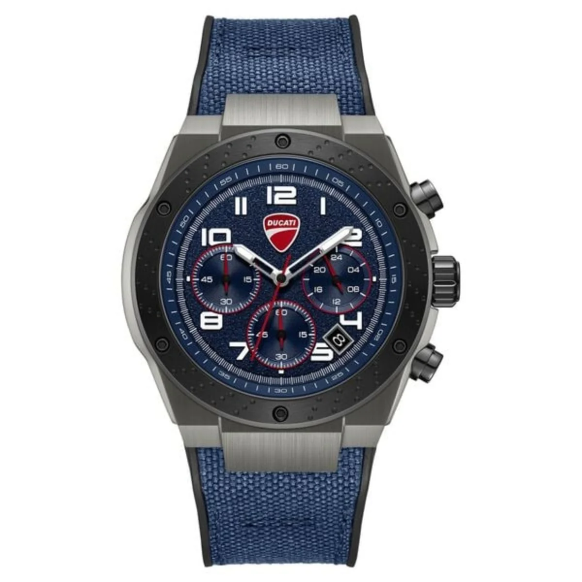 Ducati Quartz Blue Dial Analog Chronograph Men's Watch DTWGO0002502W