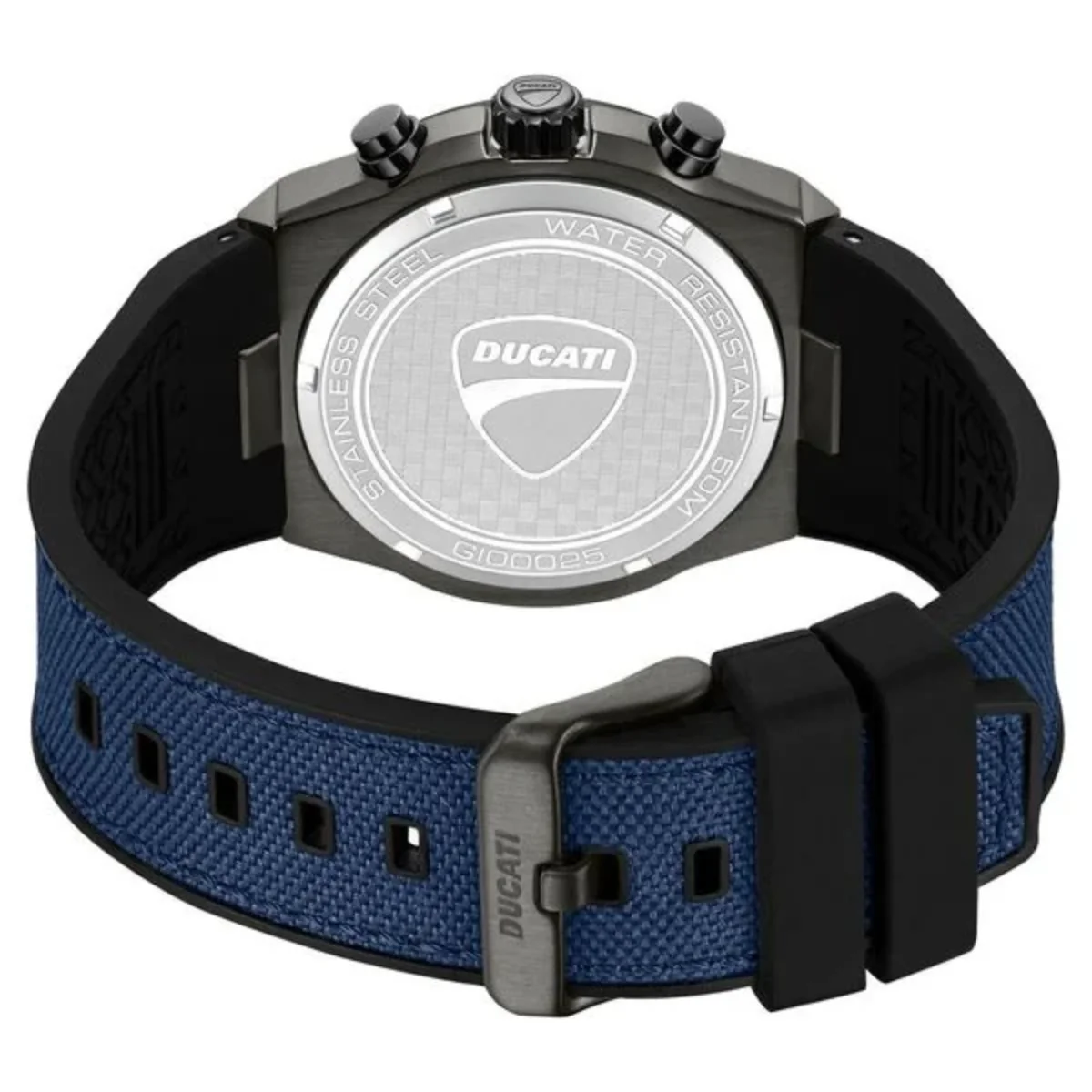 Ducati Quartz Blue Dial Analog Chronograph Men's Watch DTWGO0002502W - Image 3