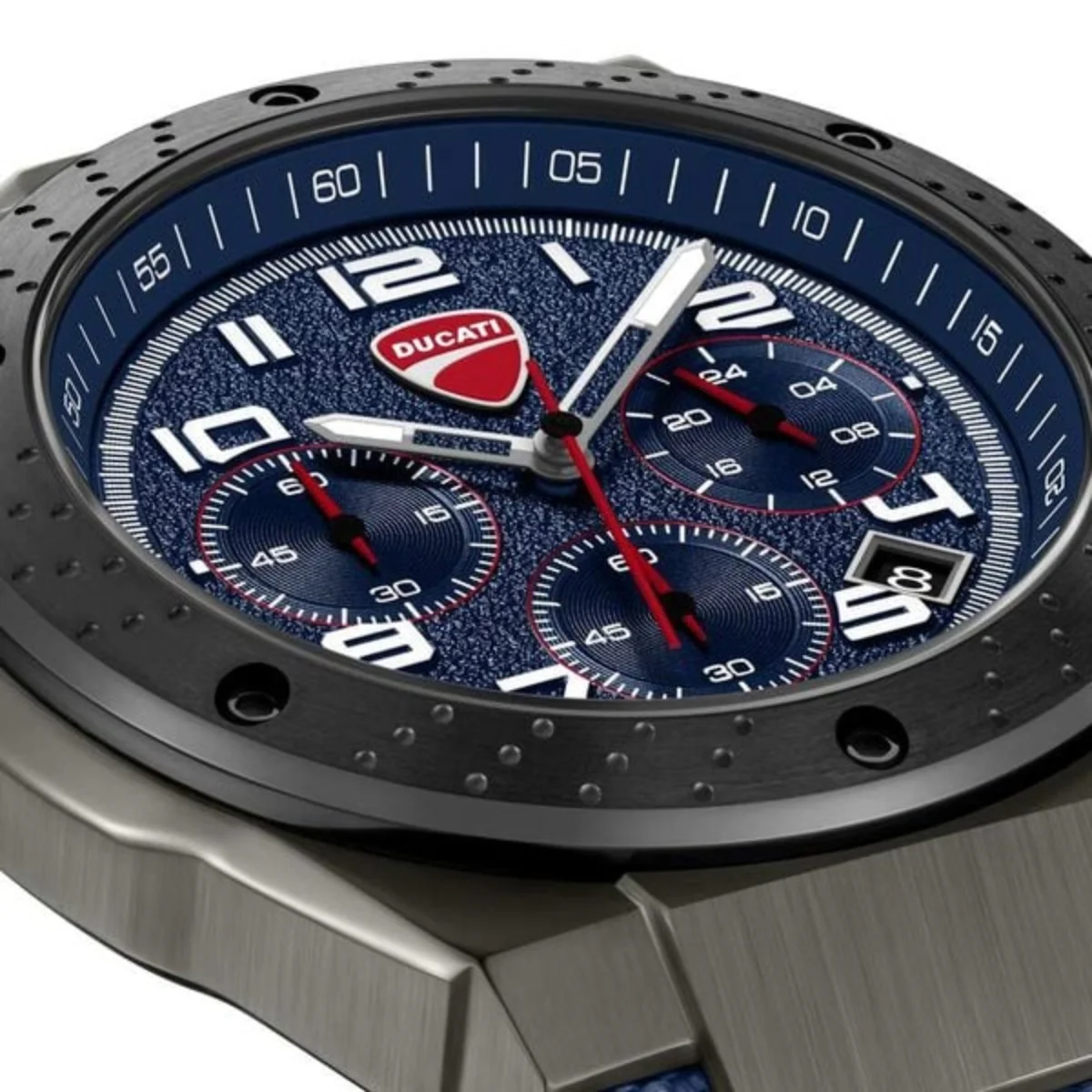 Ducati Quartz Blue Dial Analog Chronograph Men's Watch DTWGO0002502W - Image 4