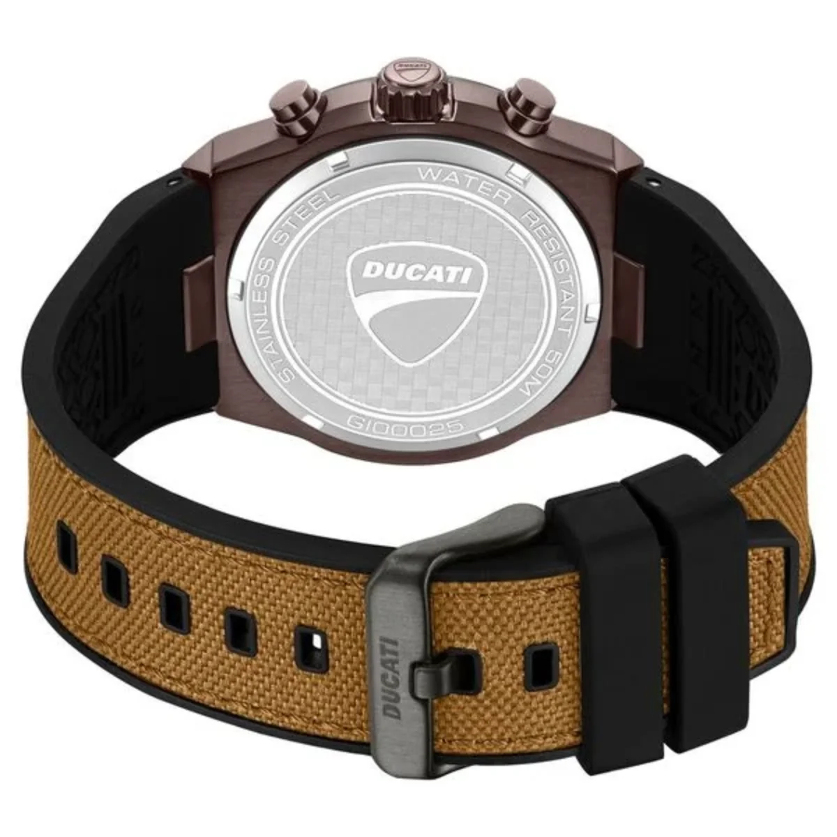 Ducati Quartz Brown Dial Analog Chronograph Men's Watch DTWGO0002503W - Image 3