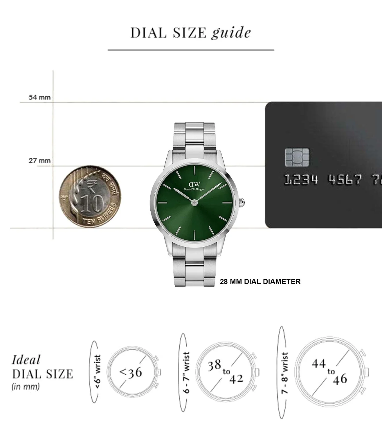 DW00100339 | DANIEL WELLINGTON Iconic Link 28 S Analog Watch for Women - Image 8