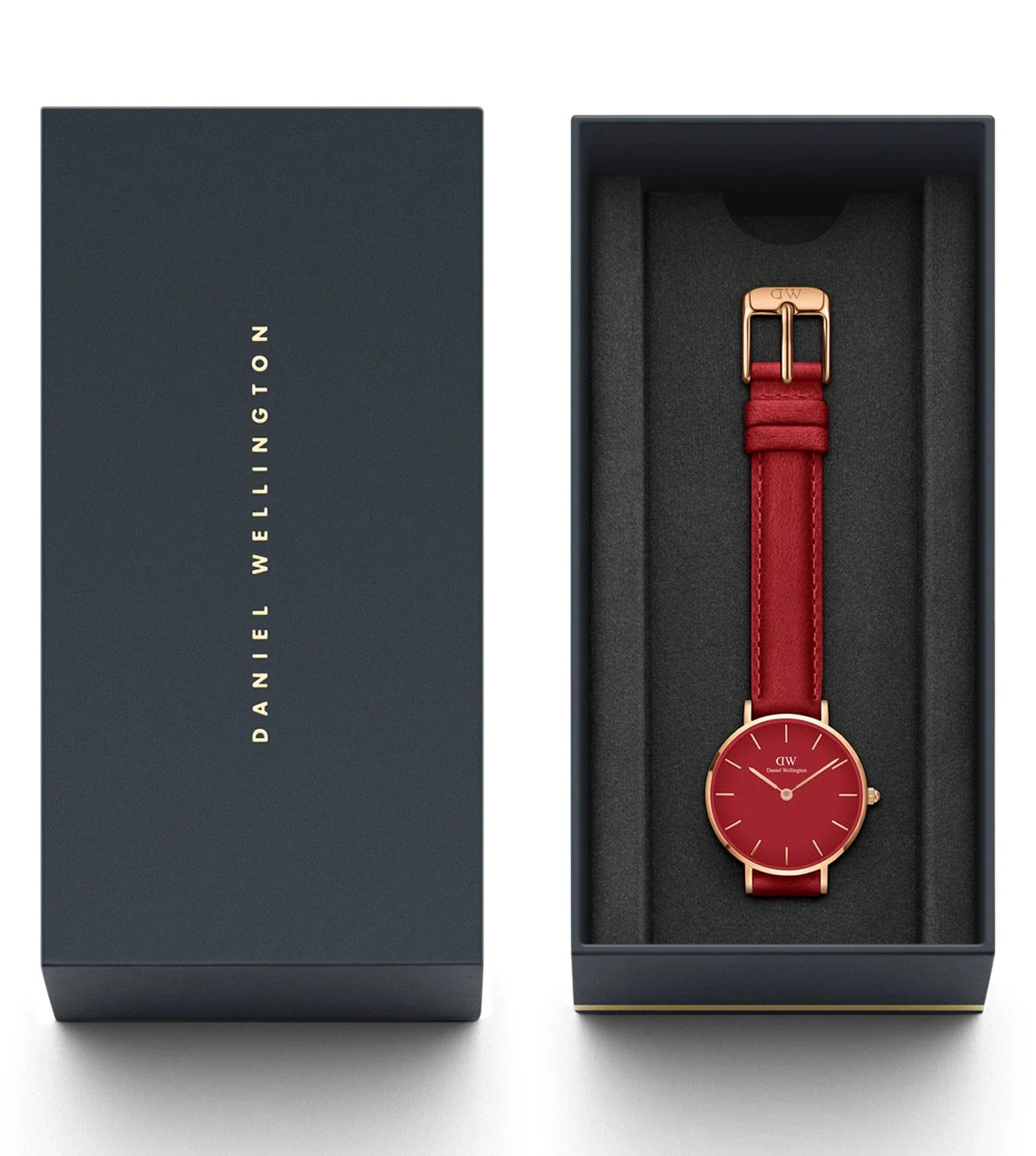 DW00100405 | DANIEL WELLINGTON Petite 28 Suffolk RG Analog Watch for Women - Image 2