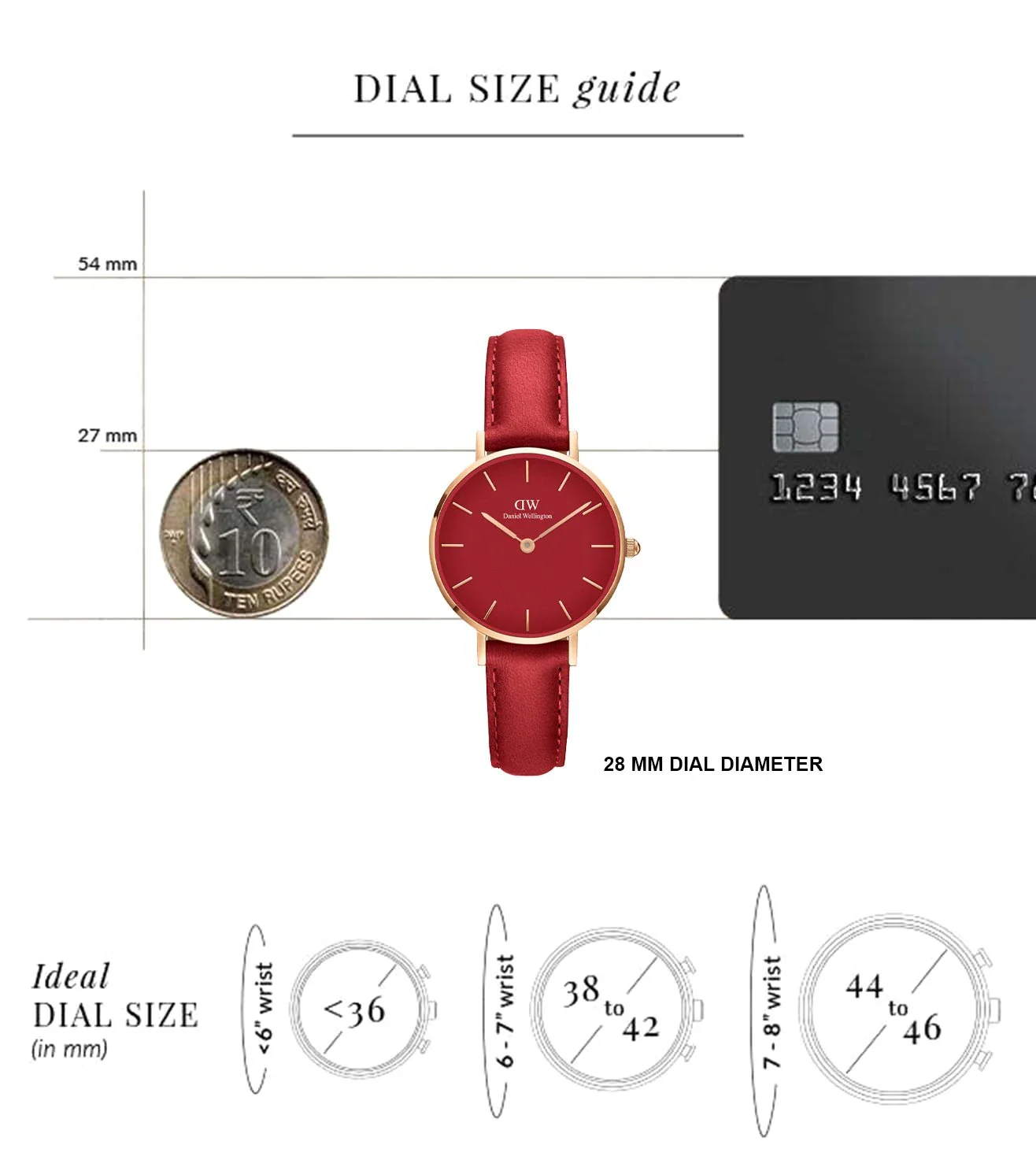 DW00100405 | DANIEL WELLINGTON Petite 28 Suffolk RG Analog Watch for Women - Image 3