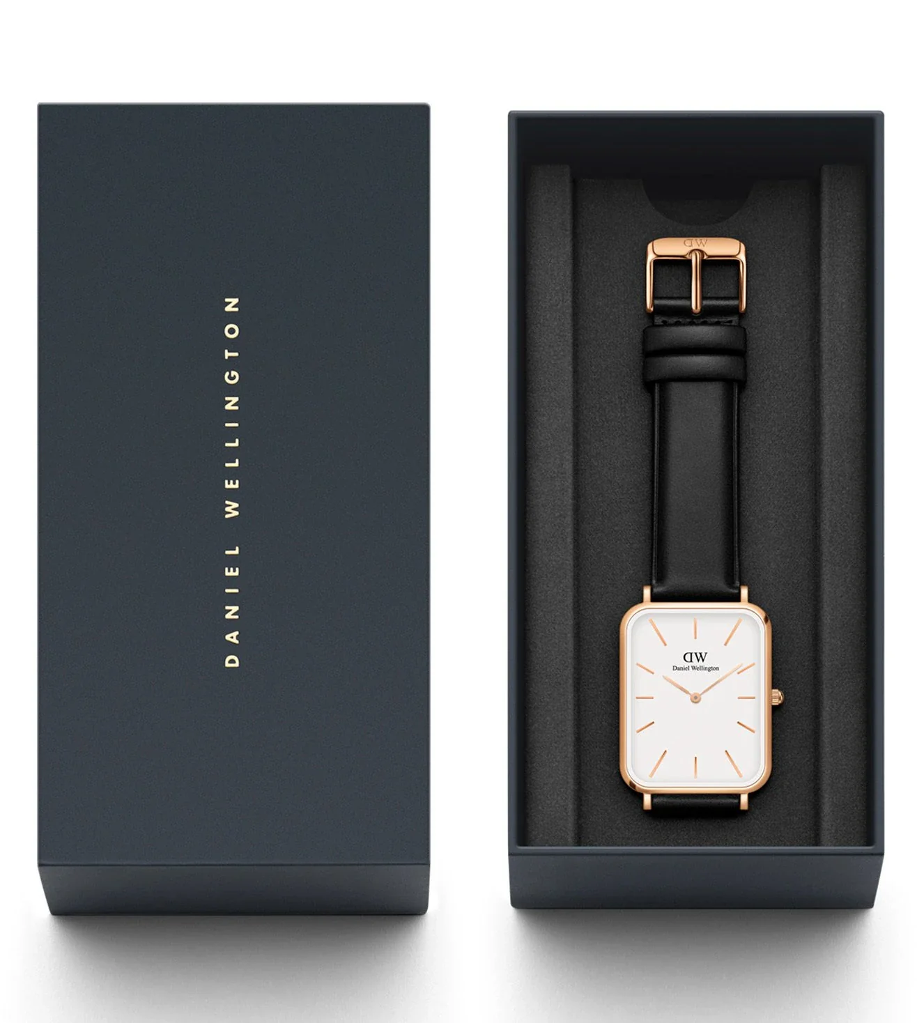 DW00100450 | DANIEL WELLINGTON Quadro 29x36.5 Pressed Sheffield RG Analog Watch for Women - Image 6