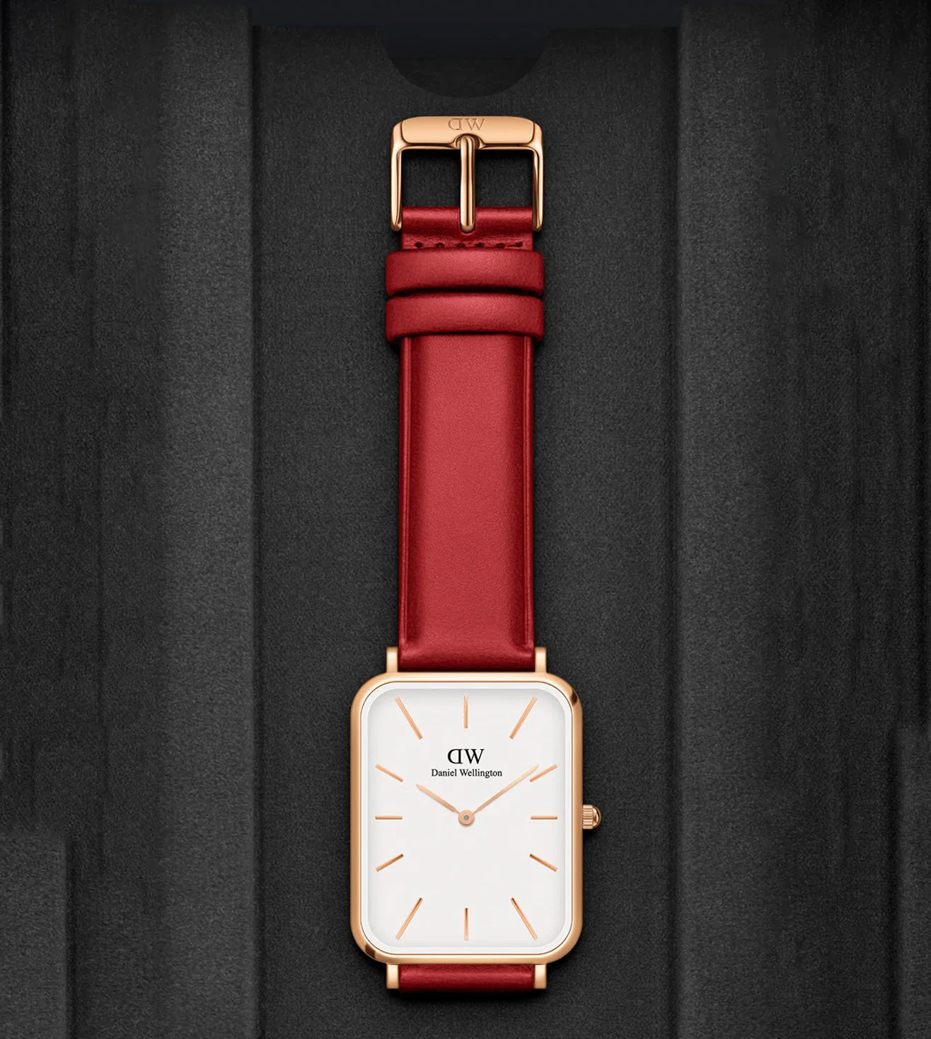 DW00100453 | DANIEL WELLINGTON Quadro 29x36.5 Pressed Suffolk RG Analog Watch for Women - Image 5