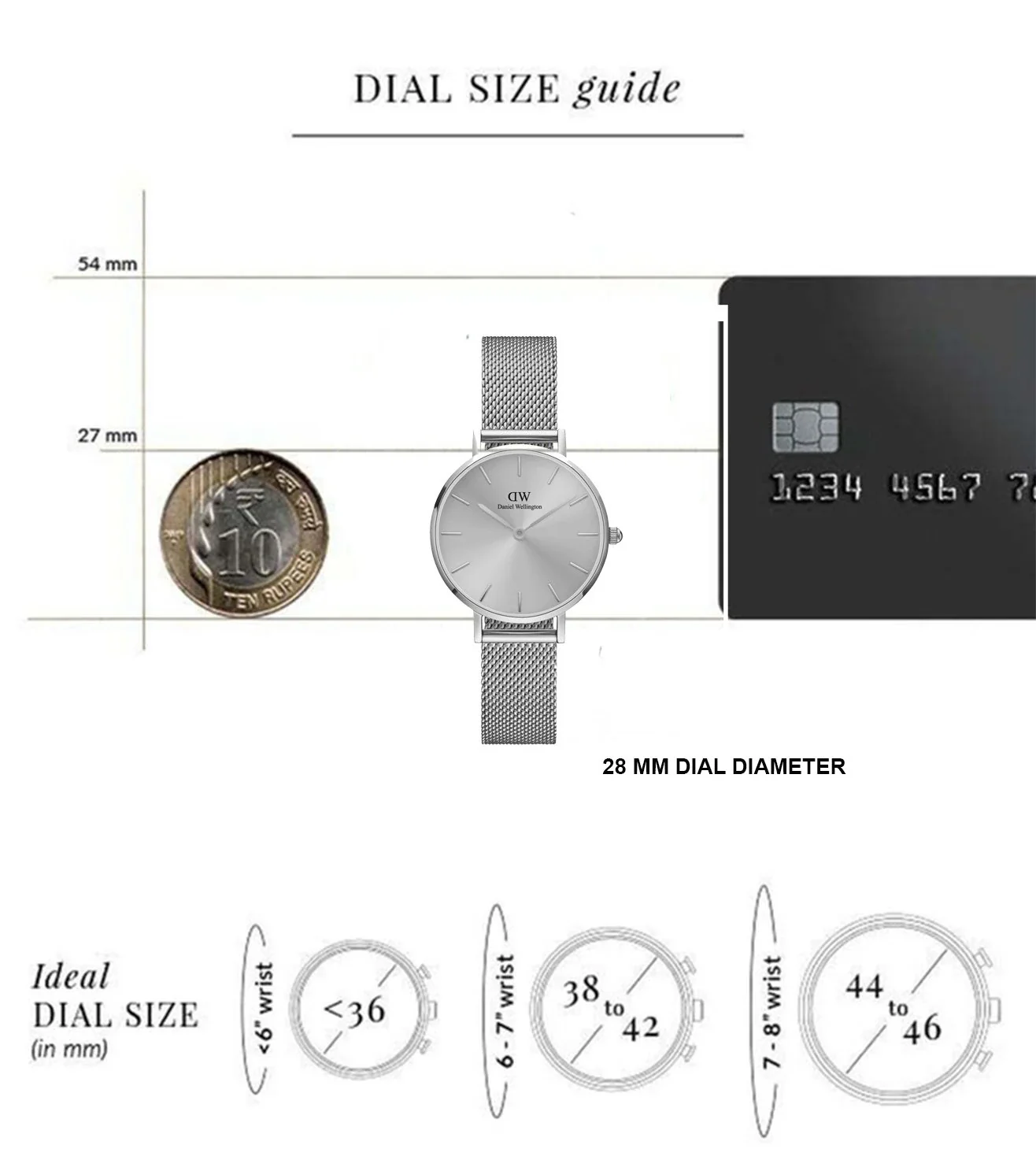 DW00100464 | DANIEL WELLINGTON Petite Unitone Watch for Women - Image 5