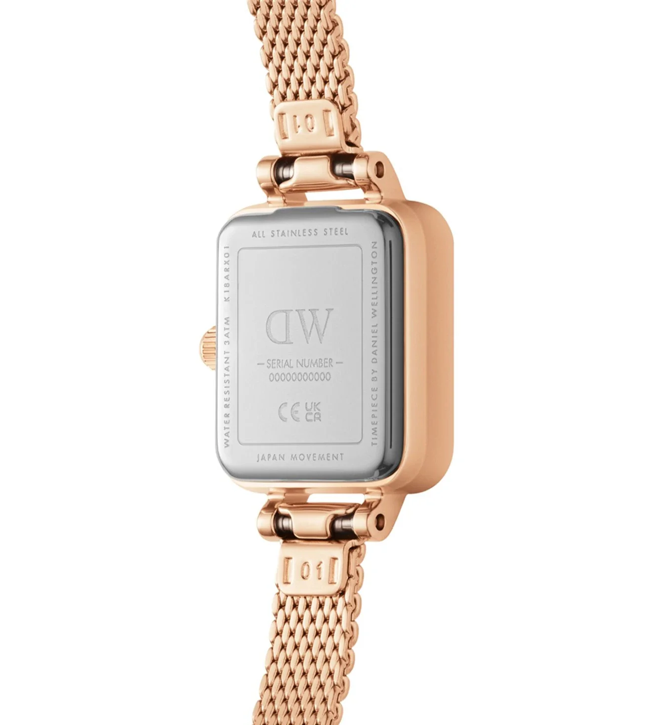 DW00100650K | DANIEL WELLINGTON Quadro Analog Watch for Women - Image 3