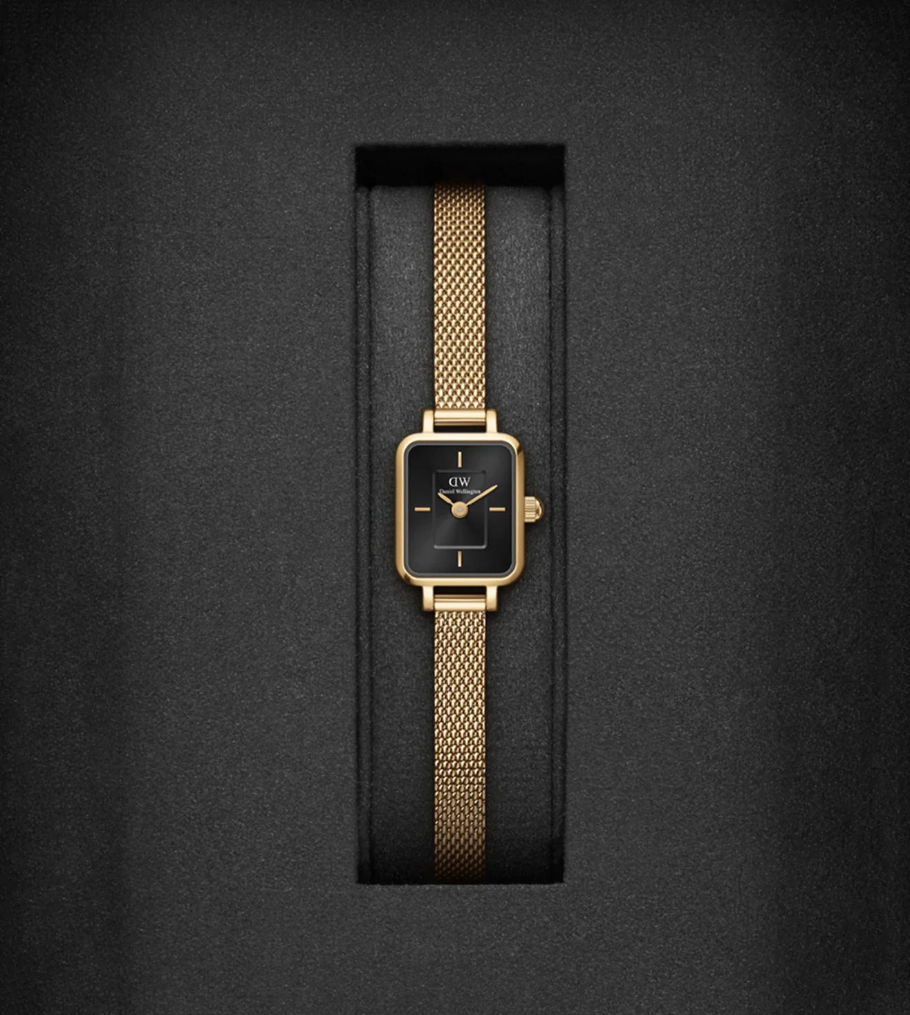 DW00100652K | DANIEL WELLINGTON Quadro Analog Watch for Women - Image 4