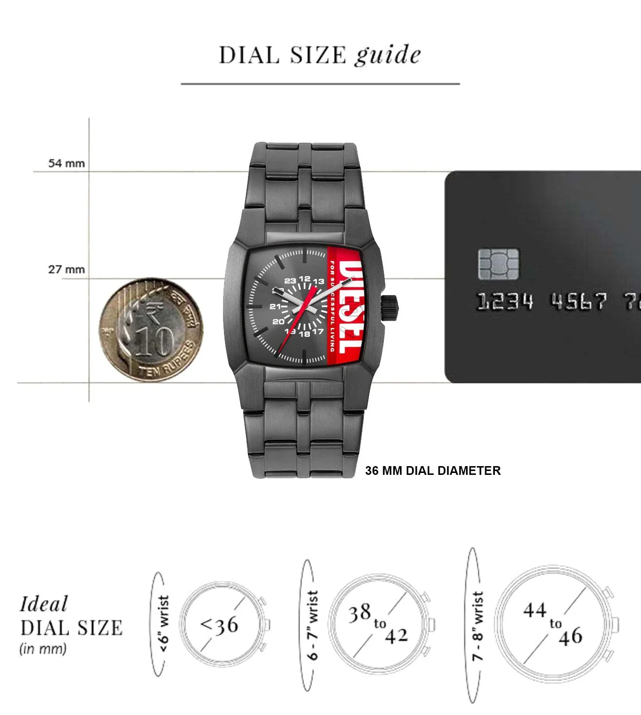 DZ2188 | DIESEL Cliffhanger Analog Watch for Men - Image 8