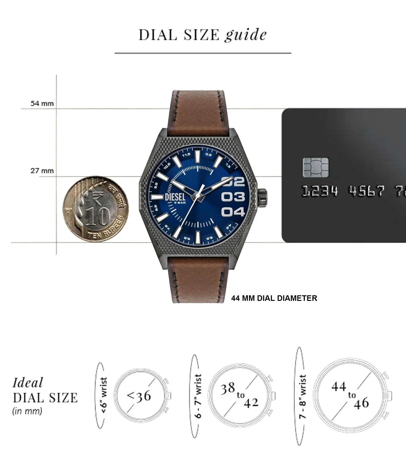 DZ2189 | DIESEL Scraper Analog Watch for Men - Image 9