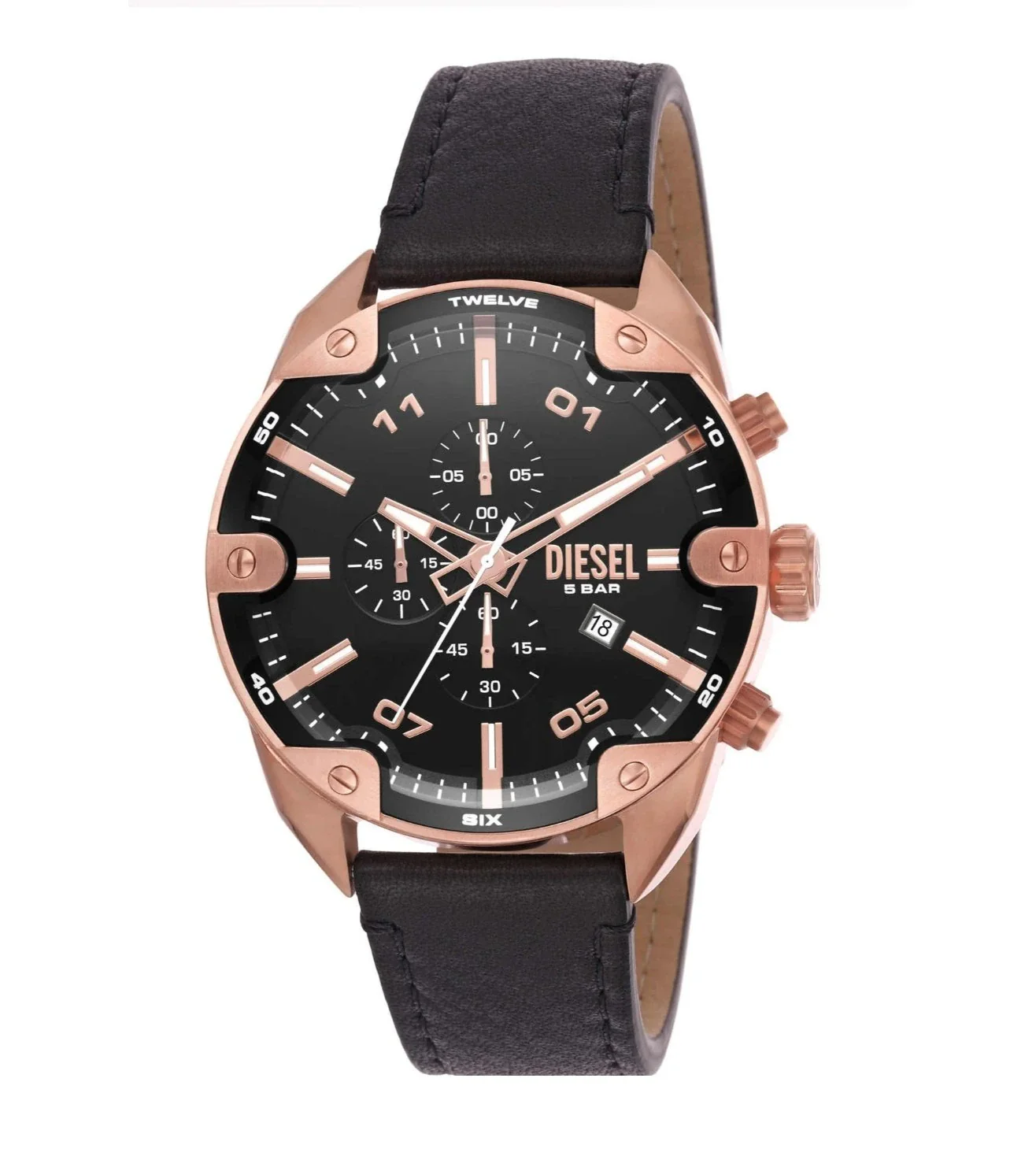 DZ4607 | DIESEL Spiked Chronograph Analog Watch for Men - Image 3