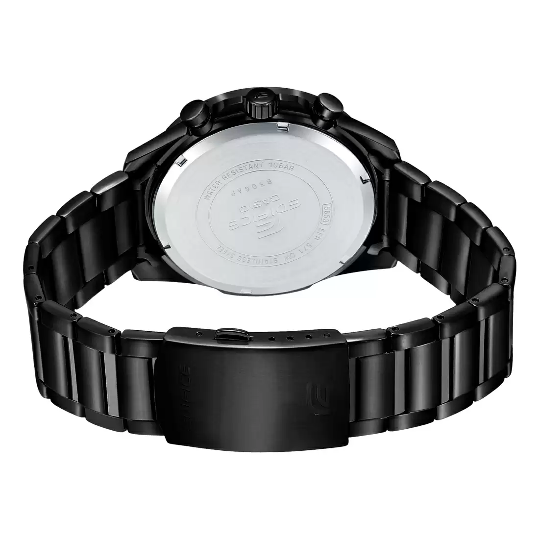 ED515 | CASIO Edifice EFR-571DC-2AVUDF Black Chronograph  Watch (Men) - Image 4