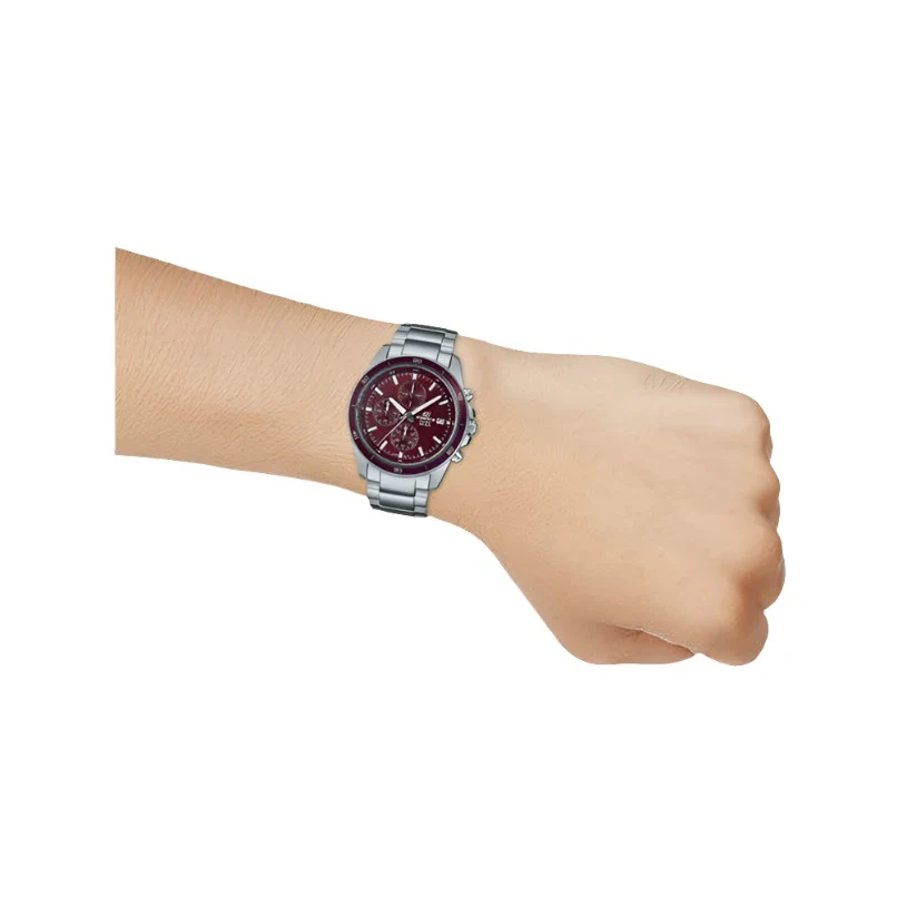 ED569 CASIO | Edifice EFR-526D-5CVUDF Stainless Steel Men's Watch - Image 4