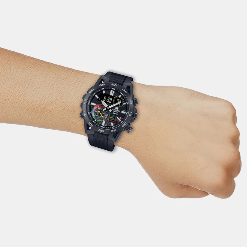ED577 | CASIO Edifice Black IP Men's Watch - Image 6