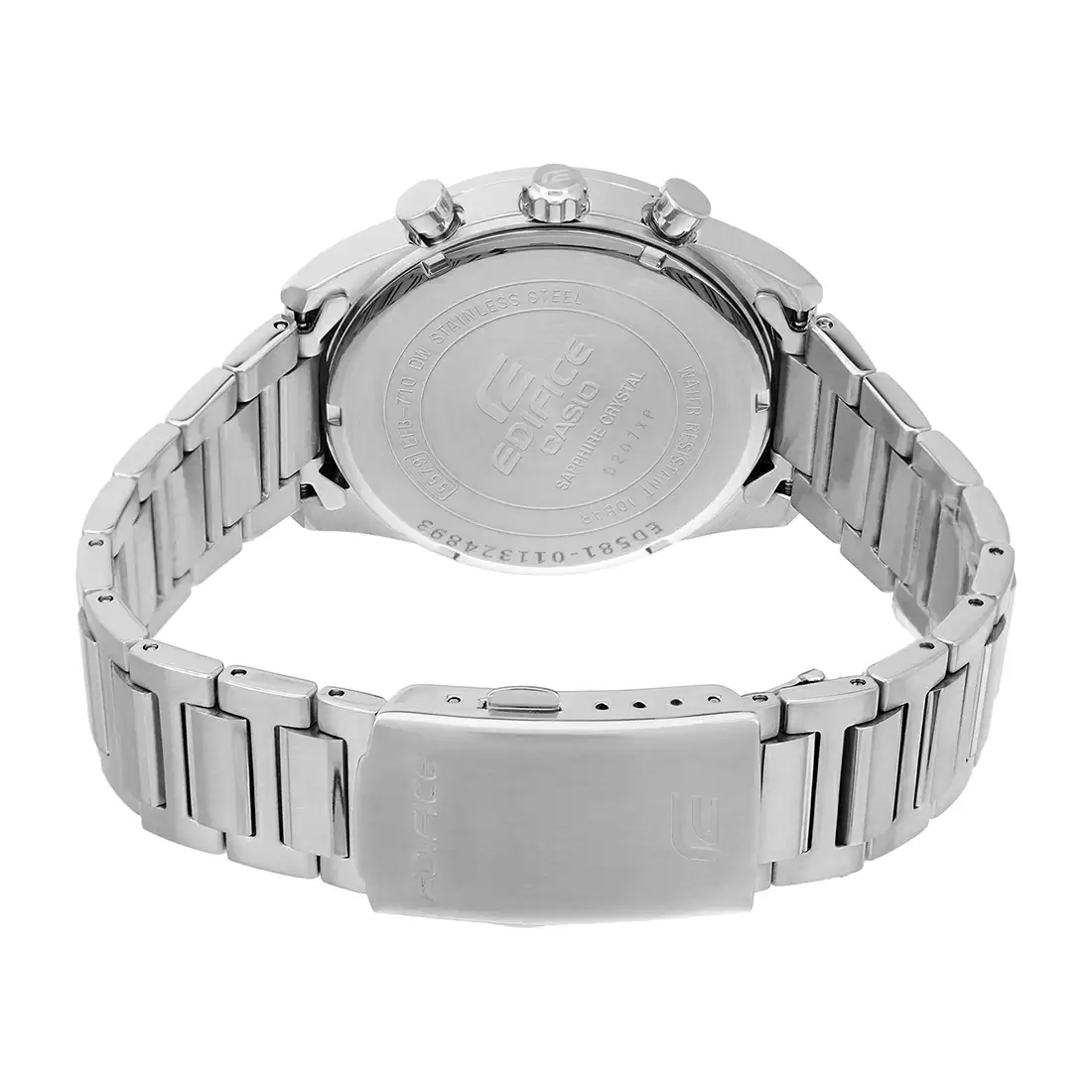 ED581 | CASIO Edifice Silver Chronograph Men's Watch - Image 6