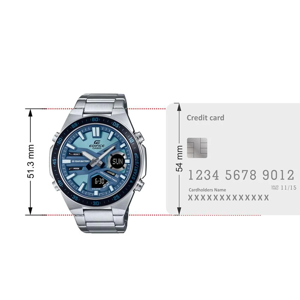 ED599 | CASIO Edifice ANALOG-DIGITAL - Image 8