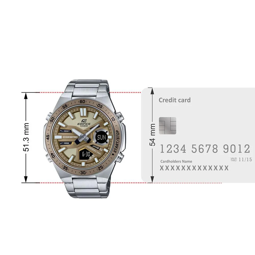 ED600 | CASIO Edifice Analog-Digital Men's Watch - Image 8