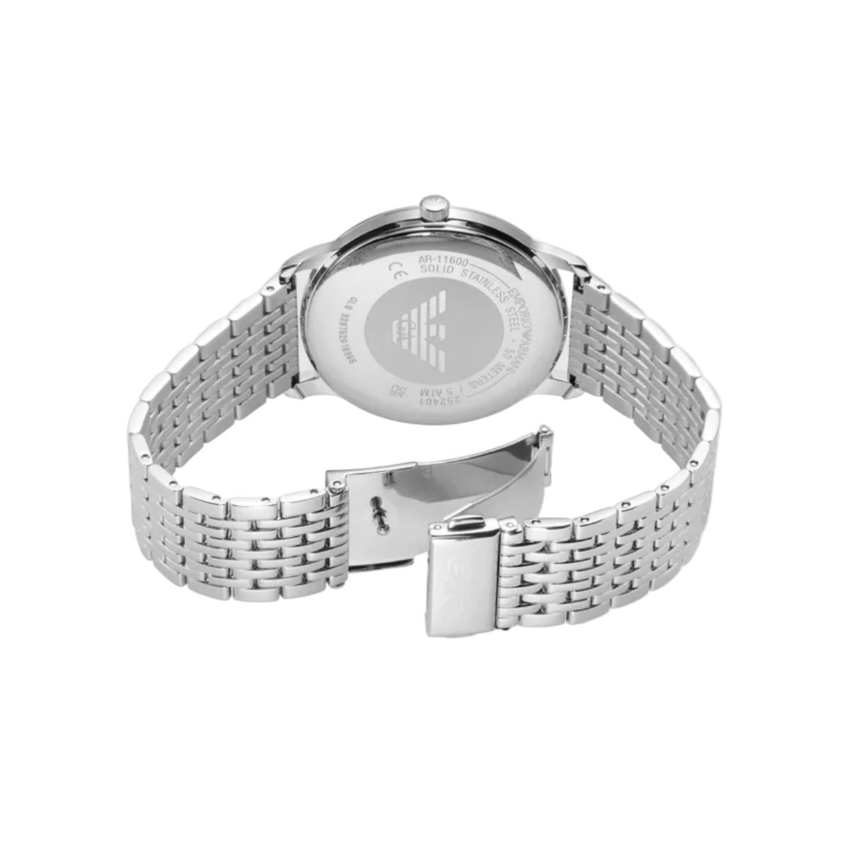 Emporio Armani Black Dial Analog Stainless Steel Men Watch AR11600 - Image 3