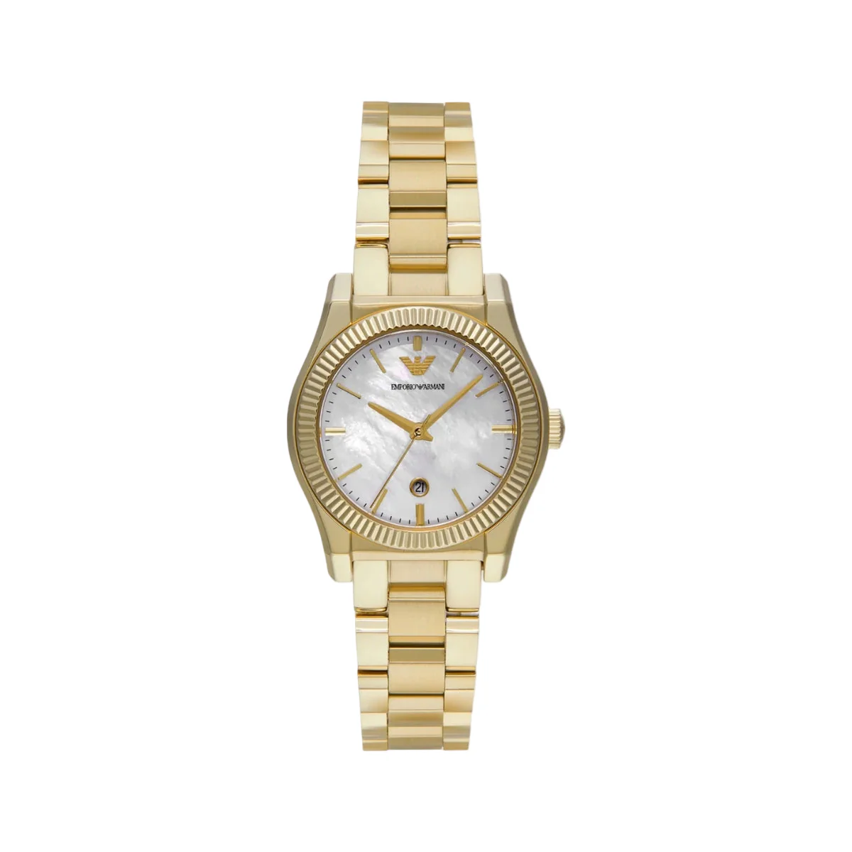 Emporio Armani Mother Of Pearl Dial Analog Women Watch AR11657