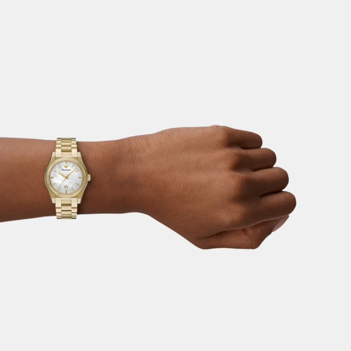 Emporio Armani Mother Of Pearl Dial Analog Women Watch AR11657 - Image 3