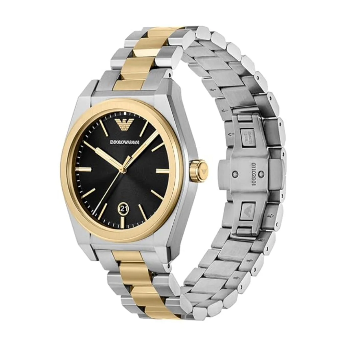Emporio Armani Quartz Black Dial With Date Analog Men's Watch AR11715 - Image 2