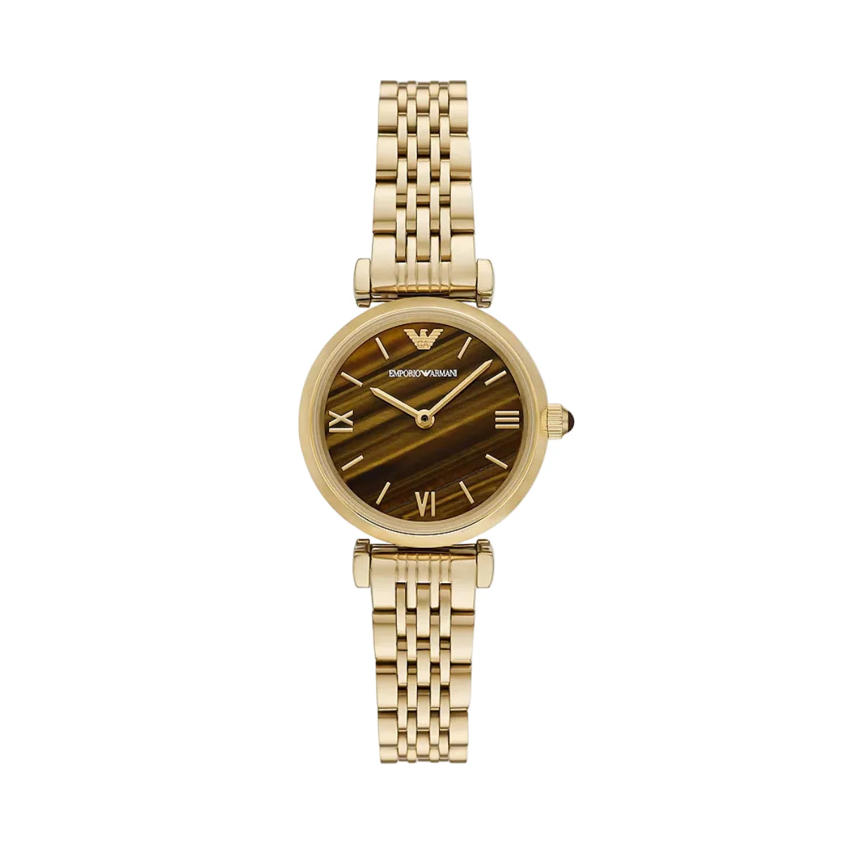 Emporio Armani Two-Hand Gold-Tone Stainless Steel Women Watch AR11703