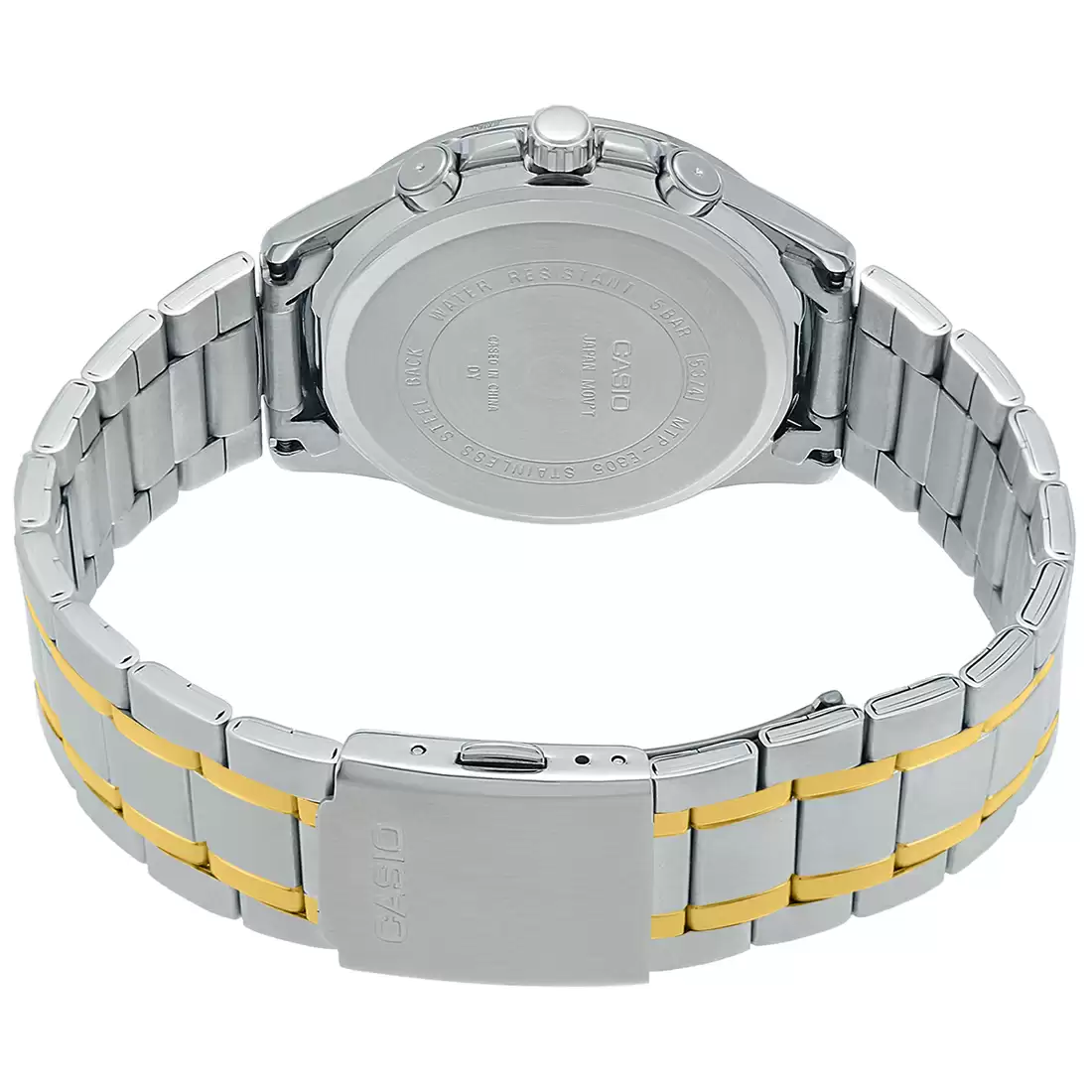 Casio ENTICER MEN MTP-E305HSG-9AVIF Two-Tone Multi-Dial - A1664 - Image 3