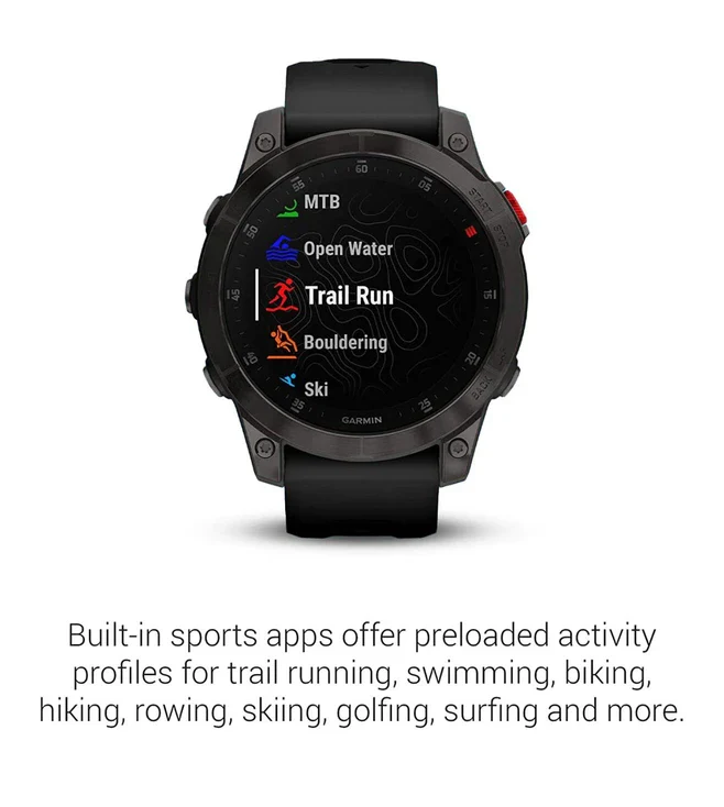 EPIX GEN 2 Sapphire black Titanium Watch (Men) - Image 3