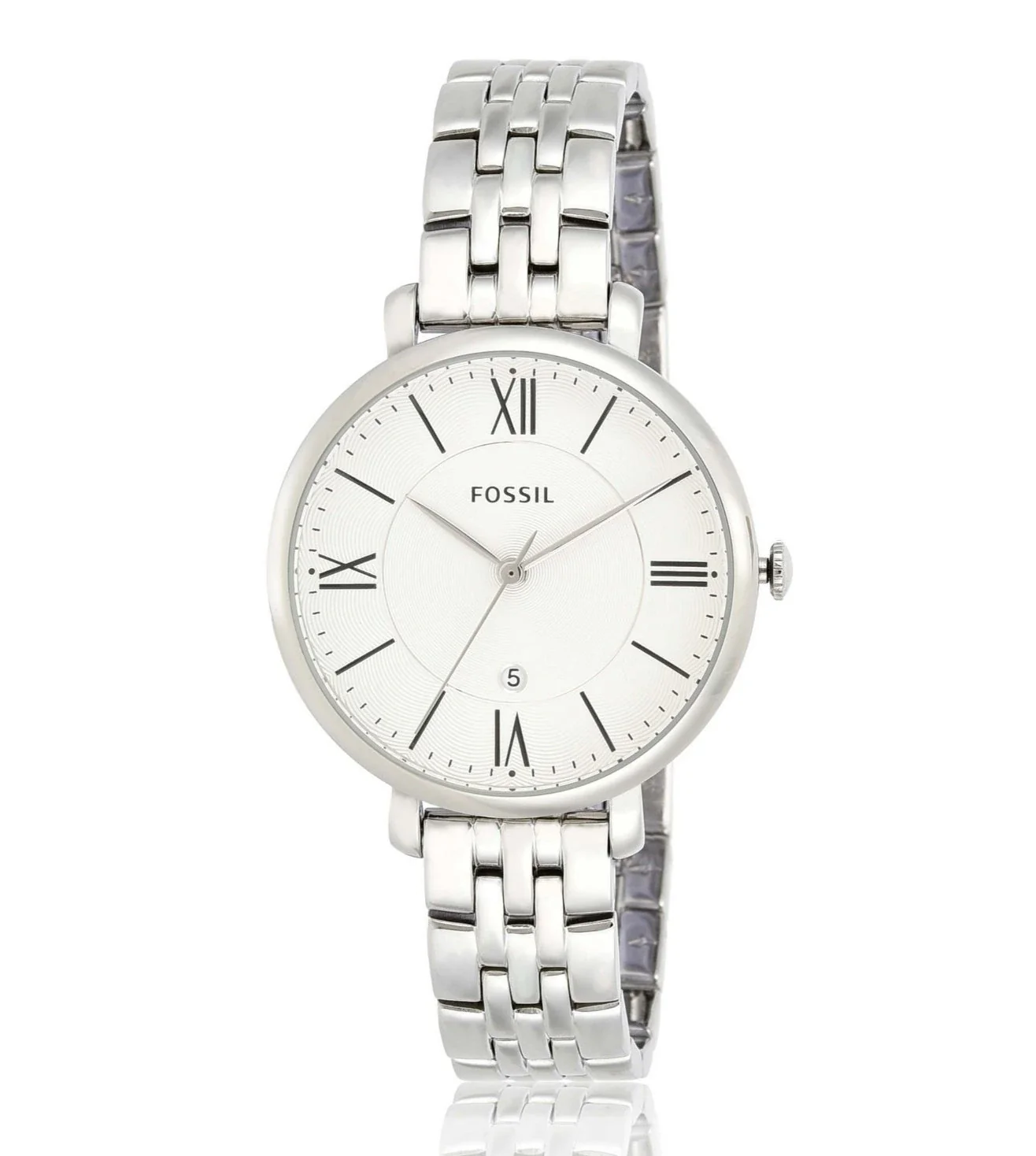 ES3433 FOSSIL | Jacqueline White Dial Analog Watch for Women - Image 3