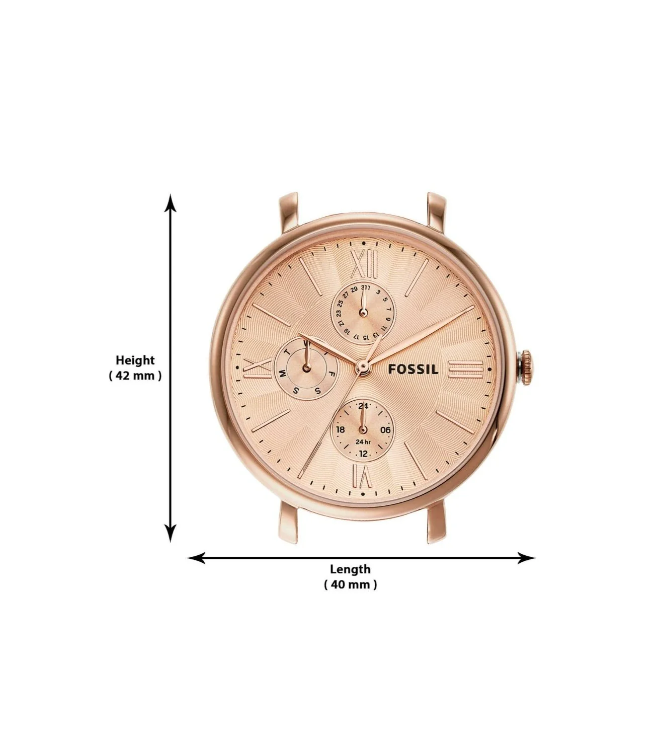 ES5098 | FOSSIL Jacqueline Multifunction Analog Watch for Women - Image 4