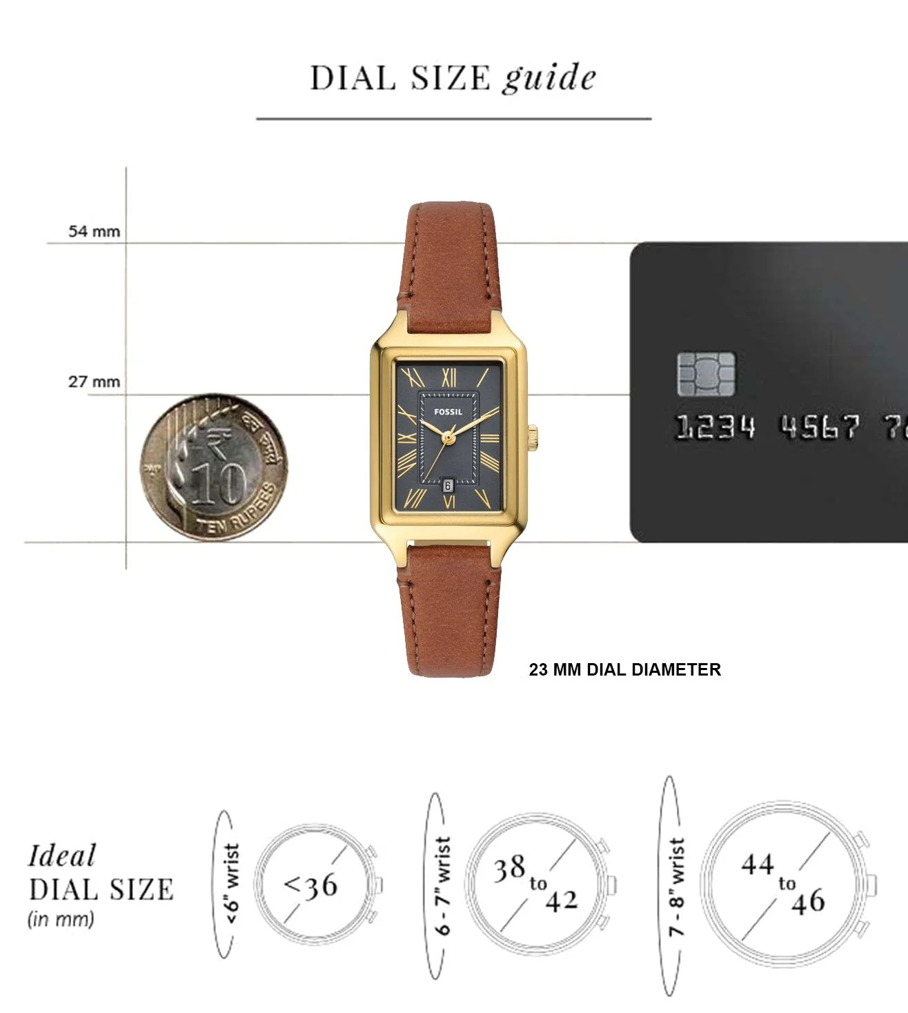 ES5303 | FOSSIL Raquel Analog Watch for Women - Image 9