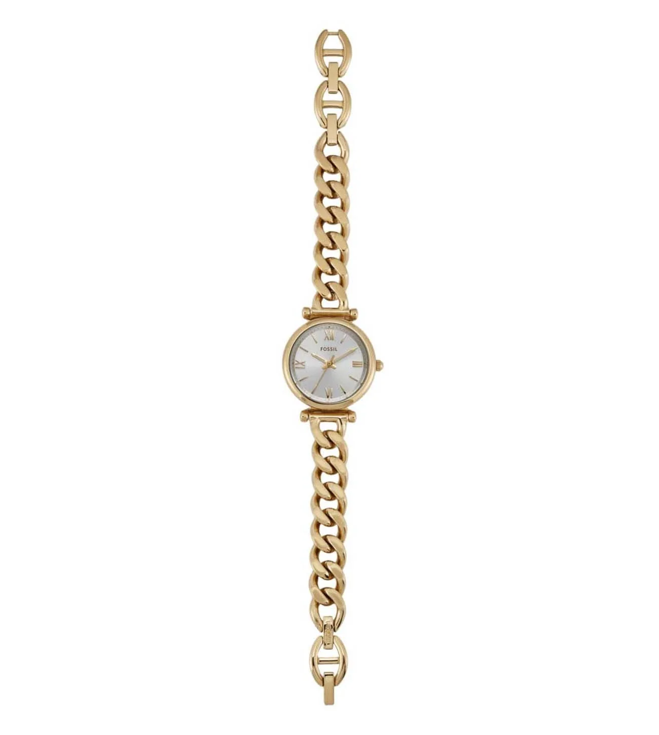 ES5329 FOSSIL | 28mm Silver Dial Carlie Analog Watch (Women) - Image 4