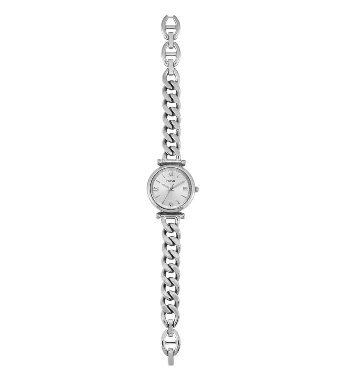 ES5331 FOSSIL | 28mm Silver Dial Carlie Analog Watch (Women) - Image 4