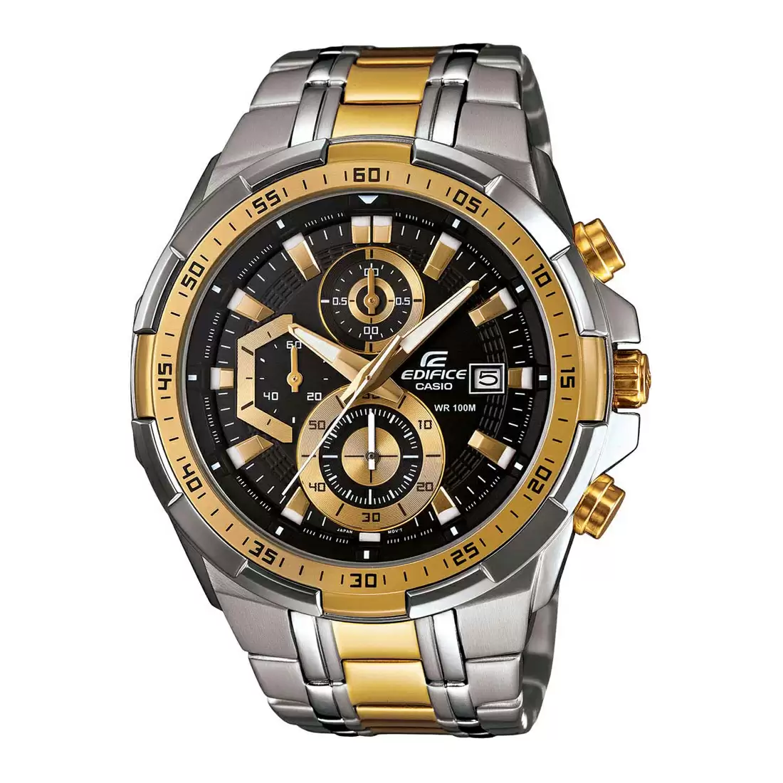 EX188 CASIO Edifice Two-Tone Chronograph - Men's Watch